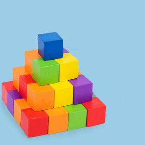 Bloques <span class=keywords><strong>de</strong></span> Construcción <span class=keywords><strong>de</strong></span> Cubos <span class=keywords><strong>de</strong></span> Madera, Cubos <span class=keywords><strong>de</strong></span> Madera Coloridos <span class=keywords><strong>de</strong></span> Seis Caras, Bloques <span class=keywords><strong>de</strong></span> Cubos Coloridos para el Desarrollo Intelectual <span class=keywords><strong>de</strong></span> los Niños - Product Image 2