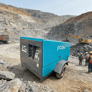 Compresseur d'air mobile <span class=keywords><strong>à</strong></span> vis Isuzu <span class=keywords><strong>à</strong></span> quatre cylindres turbocompressés 75S-6A1 10,6 m³/min pour le sablage - Product Image 6