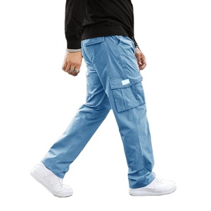 Outdoor Sports Cargo <b>Trousers</b> Quick Dry Utility Pants Multi Pocket Durable Casual Workwear Hiking Camping <b>Travel</b> Apparel - Product Image 6