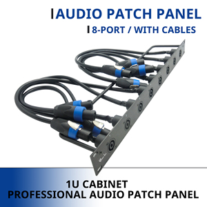 Sinusilive bảng điều khiển loa Mini Vuông ổ cắm 8 cổng 1U Rack-Mount đa chức năng XLR Bảng điều khiển - Product Image 4