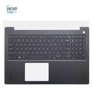 ที่วางมือแล็ปท็อปสีดำ SZ-Wisbuild พร้อมคีย์บอร์ดแบบ US สำหรับ Dell Inspiron 3580 3581 3582 3583 P4MKJ 0P4MKJ - Product Image 1