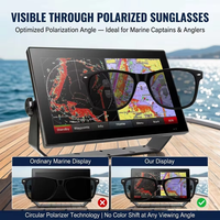 Optical Bonding Marine Displays Outdoor High Brightness 1500 Nits Ip67 Waterproof Lcd Touch Monitors