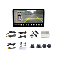 Caméra panoramique Wemaer 360° AHD 1080P, image couleur intégrale, vue aérienne, système de caméras avant, arrière, gauche et droite pour voiture