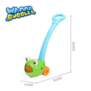 Nuevo Juguete de Burbujas con Carro de Plástico para Niños, Adorable Animal, Rana, Delfín, Máquina de Burbujas Eléctrica - Product Image 6