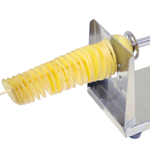 En acier inoxydable pomme de terre en spirale tour/grue à tour de pomme de terre/rotatif coupe-pommes de terre - Product Image 5