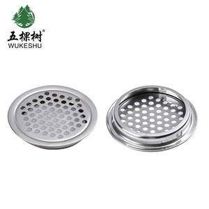 Wukeshu Couvercle de ventilation en acier inoxydable 1925293553 pour armoires à chaussures, style moderne et simple - Product Image 1