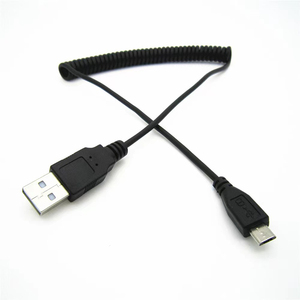 Custom Spiral <b>Cable</b> Coiled USB C to USB C <b>Data</b> Charger <b>Cables</b> Usb Type c Spirale - Product Image 6