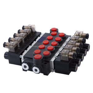 ชุดควบคุมทิศทางไฮดรอลิกแบบแมนนวล รุ่น P40 DC12V/24V พร้อมระบบระบายแรงดัน 315 บาร์ อัตราการไหล 40 ลิตร/นาที - Product Image 2