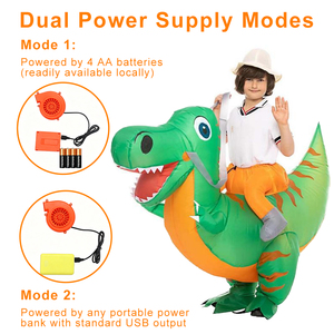 Costumi gonfiabili variopinti degli oggetti di scena animali dell'<span class=keywords><strong>unicorno</strong></span> dei bambini del partito di Halloween creativo - Product Image 3