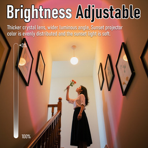 APP Rmt Ctrl Led Dimmable Atmospheric Sunset Lamp Background <strong>Light</strong> <strong>Rainbow</strong> Dreaming Colorful Mood <strong>Light</strong> for Wedding Party Decor - Product Image 4