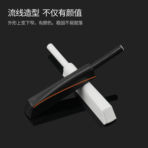 Botón de presión invisible con resorte para puerta 862A, bisagra silenciosa empotrada para muebles, diseño minimalista, material plástico - Product Image 5