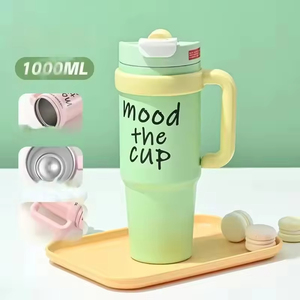 Gourde isotherme géante en acier inoxydable, grande capacité, design élégant, avec poignée, écologique, pour camping, hommes, femmes, sport - Product Image 3