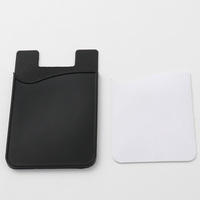 Porte-cartes universel personnalisé, impression par Sublimation, en Silicone, vierge, pour téléphone
