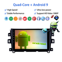 Android 9.1 pour NISSAN NAVARA Frontier NP300 2011 2012 2013 - 2016 Lecteur DVD de voiture multimédia stéréo Navigation GPS Radio