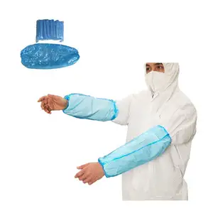 一次性聚乙烯套袖食品工业长袖臂套防水廉价聚丙烯套袖