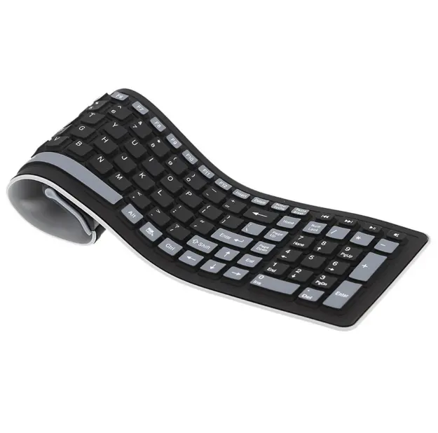 Teclado de silicona para ordenador portátil, botón electrónico de membrana de silicona, producto personalizado de fábrica