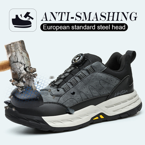 <span class=keywords><strong>Scarpe</strong></span> <span class=keywords><strong>Antinfortunistiche</strong></span> da Lavoro con Punta in Acciaio, Suola in Gomma, Leggere, Traspiranti e Rinforzate in <span class=keywords><strong>Pelle</strong></span> <span class=keywords><strong>Scamosciata</strong></span>, da Uomo e Donna, per Esterni - Product Image 6