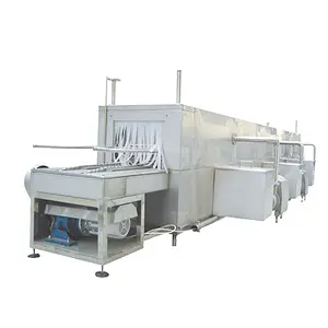 Commerciële Reinigingsapparatuur Doos/Kratten Wasmachine Voor Plastic Industriële Wasmachine Automatische Alkaline Schoonmaken Aangepaste