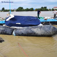 Airbag de lancement de bateau en caoutchouc d'airbag flottant marin