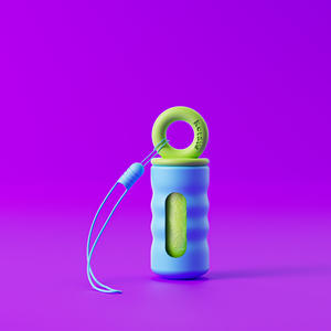 Dispensador de bolsas para caca de perro con logotipo personalizado, bolsa para caca de perro, soporte para orinal de amapola, se adapta a cualquier Correa - Product Image 4