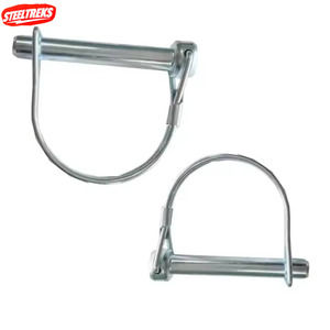 Steeltreks Vente en gros en usine Outils de quincaillerie Fixations Chape de verrouillage en fil d'acier <span class=keywords><strong>Arbon</strong></span> Goupilles rondes en fil métallique/Goupille à ressort/Goupilles de verrouillage de type D - Product Image 1