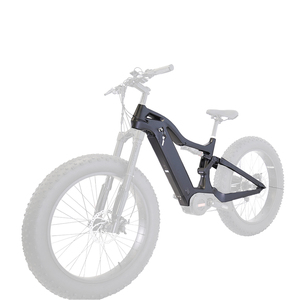 Vélo électrique Gonped avec cadre en carbone, frein à disque hydraulique, 1000w, suspension intégrale, moteur central Bafang M620 - Product Image 3