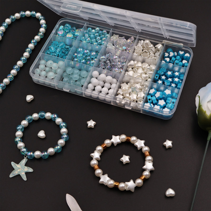 New Design 715pcs Ocean Series Turquoise