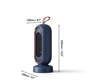 Calentador PTC Portátil al por Mayor de Fábrica, Pequeño Calentador Eléctrico de Escritorio, Calentador de Espacio Cerámico PTC de 1300W, Portátil y de Ahorro de Energía - Product Image 3