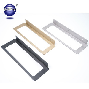 家具ワインボトル展示スタンド,クリエイティブゴールデン壁に取り付けられたワインラックホーム家具 - Product Image 1