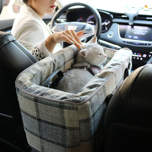 Venta al por mayor barato transpirable nuevo diseño llevar cachorro bolsa de transporte para mascotas para perro gato coche viaje asiento de seguridad para mascotas - Product Image 6