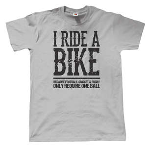 <span class=keywords><strong>T</strong></span>-<span class=keywords><strong>shirt</strong></span> de motard pour homme « I Ride a Bike », vente directe d'usine, <span class=keywords><strong>t</strong></span>-shirts personnalisés pour hommes, vente en gros, cadeau pour papa, Superbike - Product Image 1