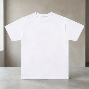 Blank <b>White</b> Cotton <b>Men</b> T <b>Shirt</b> Crew Neck <b>Short</b> <b>Sleeve</b> Knitted Tee Custom Print Streetwear - Product Image 3