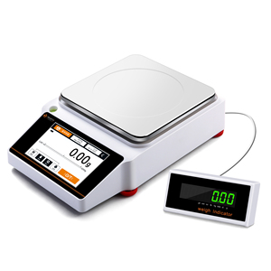 <span class=keywords><strong>Balanza</strong></span> Digital Electrónica de Laboratorio Pruiste, Pantalla Táctil, Alta Precisión, Acero Inoxidable, Capacidad de 6 kg, 0.01 g de Precisión - Product Image 1