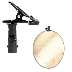 Abrazadera metálica para fotografía con panel reflector para accesorios de fotografía de productos en estudio - Product Image 1