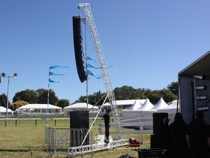 Ngoài trời Tùy Chỉnh Dòng mảng Loa nâng tháp giàn hệ thống đứng dòng mảng Giàn nhôm - Product Image 6