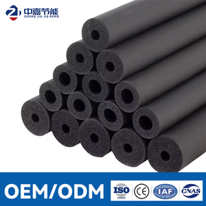 Tube en mousse de caoutchouc haute densité, flexible, insonorisant, isolant thermique pour les systèmes HVAC - Product Image 1