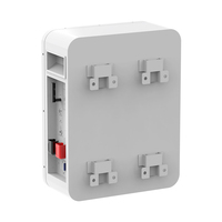 Batterie LiFePO4 5kW 200Ah 25.6V avec écran tactile murale pour stockage solaire domestique et optimisation des pics de consommation