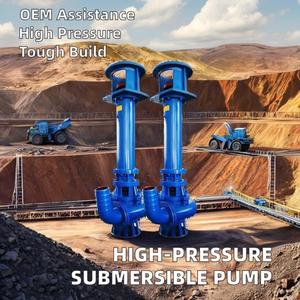 ปั๊มจุ่มใต้น้ำแรงดันสูงแบบแนวตั้งสำหรับดูดตะกอน แบบท่อเดี่ยวและท่อคู่ สำหรับงานขุดลอกและเพิ่มแรงดันน้ำเสีย รองรับ OEM ปั๊มโคลน YZ - Product Image 5