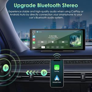 10.26 inch Xe xách tay không dây Apple Carplay Android Auto FM màn hình cảm ứng đài phát thanh USA - Product Image 5