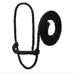 Poly corda 4 'cabra cavalo ovelha corda halter ajustável