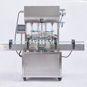 Automatic U type Chocolate paste Chili sauce filling machine Two Nozzles Paste Filler Bottle Filling Machine