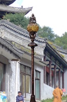 Offre Spéciale Antique Extérieur Pilier Lumière En Aluminium Jardin Lampadaire Classique Jardin Lumière