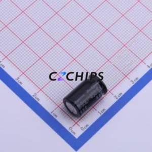 Condensador Electrolítico de Aluminio de Orificio Pasante 450BXC6R8MEFC10X16, Orificio Pasante, D10xL16mm 6.8uF 20% 450V 5mm - Product Image 2