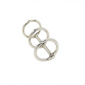 YIWANG Venta al por mayor Calendario Mini Metal 3 Ring Binder Clip para diario - Product Image 1