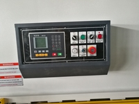 Cisaille à tôles d'acier QC12K cisaille à faisceau oscillant