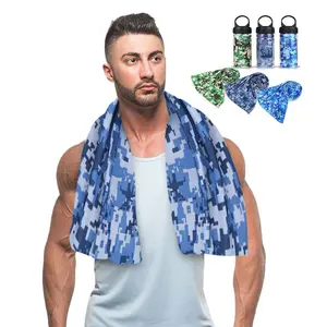 Toptan spor salonu spor havlu hızlı kuru ve soğutma özel soğutma havlu mikrofiber serin spor buz havlu