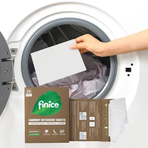 Finice — feuilles de lavage de la peau, détergent à haute efficacité, vêtements, meilleur produit de nettoyage ménager, pour bébé, FNC770