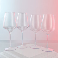 Gobelet à vin en plastique de haute qualité 6 oz, verre à Champagne pour fête