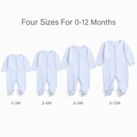 Pyjama bébé à carreaux orange, en coton, manches longues, pour nouveau-né garçon ou fille, une pièce, fermeture à boutons, 0-12 mois
