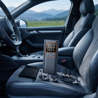 Gonfleur de pneu de voiture rechargeable sans fil 6000mAh Pompe à air portable Affichage numérique Compresseur d'air de pneu 150 PSI avec batterie externe